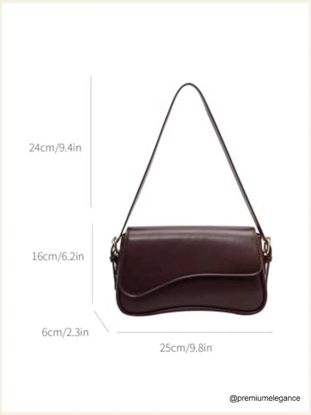 Y2K Crossbody Vegan Leather Hobo Bag with Removable Straps